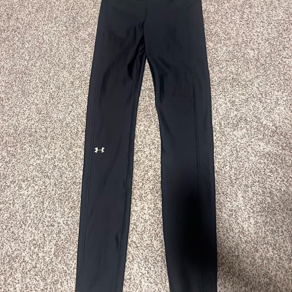 Under Armour Women’s XS Classic Black Leggings Athletic Performance Activewear